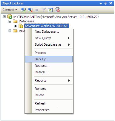 Analyzing SQL Server backups