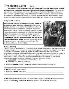 Analyzing the magna carta worksheet. .  <a href=http://clinic.wellnessnin...