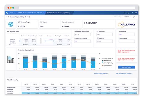 With Anaplan’s Planning, Budgeting, and Forecasting for SaaS app, you 