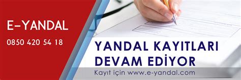 Anasayfa E-YanDal.