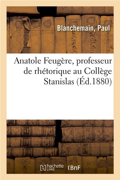 Anatole feugère, professeur de rhétorique au collège stanislas. - Filosofia e politica nelle lettere di platone..