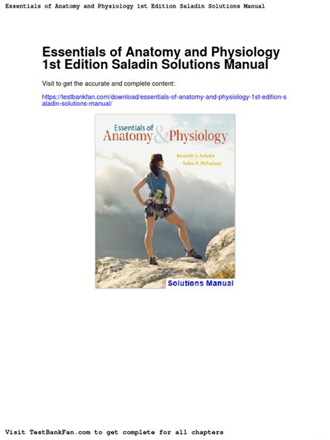 Anatomy and physiology saladin solutions manual. - Algunas propiedades de las funciones determinantes..