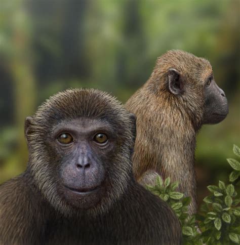 Ancestral primate viewed Nature