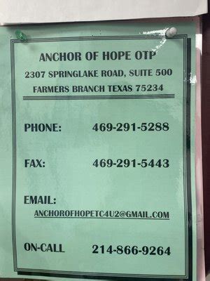 Anchor of Hope Opioid Treatment Program - QuitAlcohol.com