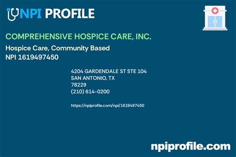 Anchorage Hospice, Inc. in San Antonio - Hospice Care - NPI No