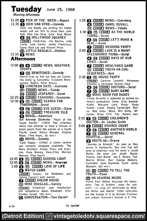 Anchorage, AK - TV Schedule. TV schedule for Ancho