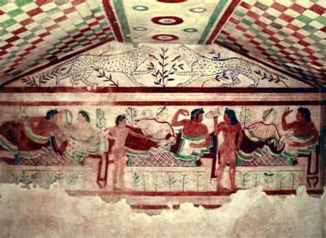 Ancient Etruscan Banquets as Social and Political Gatherings