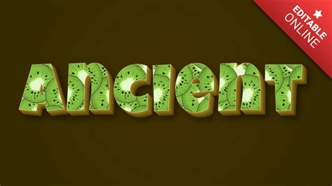 Ancient Font Text Effects Generator