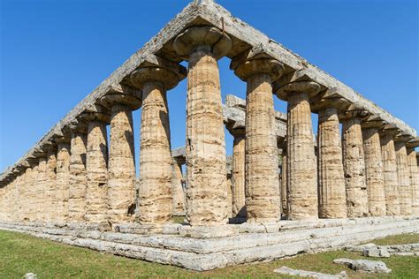 Ancient Greek Temples of Paestum Italy & World War II