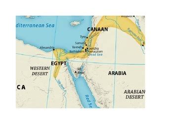 Ancient Israel Map Activity Teaching Resources TPT