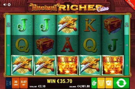 Ancient Riches Casino  игровой автомат Gamomat