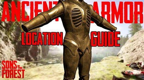 Ancient armor sons of the forest does it break.  Works much better getting though the f...