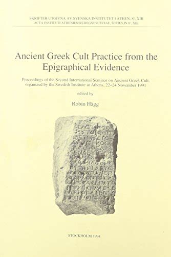 Ancient greek cult practice from the archaeological evidence. - Statistics complete guide bock velleman deveaux.