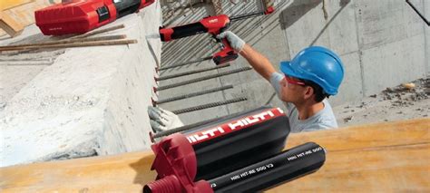 Anclaje con resina de epoxi HIT-RE 500 V3 - Hilti