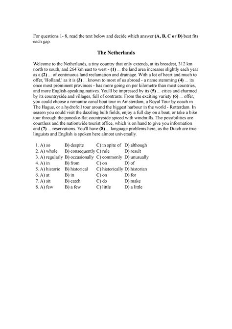 And 1 Read The Text Answer 8 Below Questions