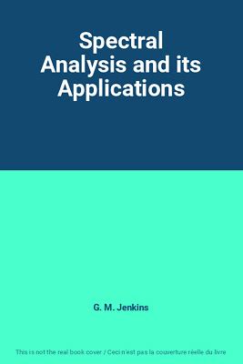 And Applications Jenkins Spectral Analysis Its