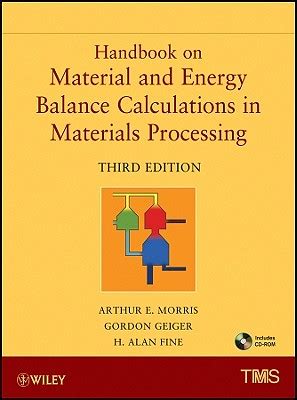 And Balance Processing Cd Calculations Energy Includes In Material Handbook Rom On