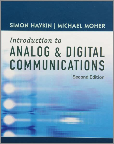 And Communications To Simon Introduction Digital By Haykin Manual Solution Analog An