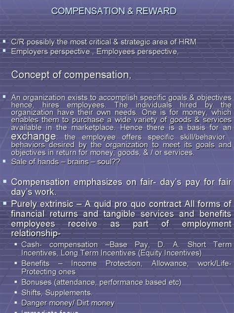 And Compensation Reward Management Reprint