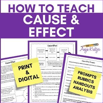 And Effect Cause Prompt Journal