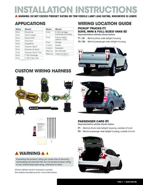And Excursion Installation Instructions Stock Manual With