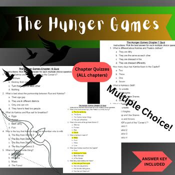 And Hunger Games Test The Answers Questions
