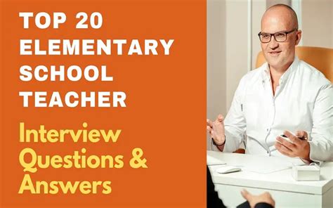 And Interview Elementary Answers Questions