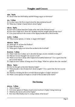 And Naughts Study Crosses Guide Questions