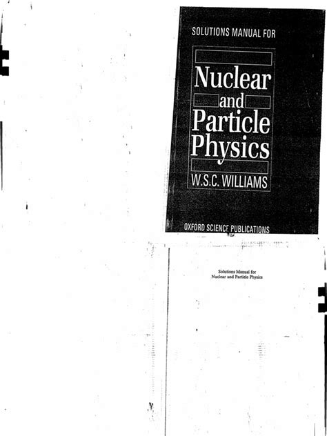And Nuclear Williams Solutions Particle