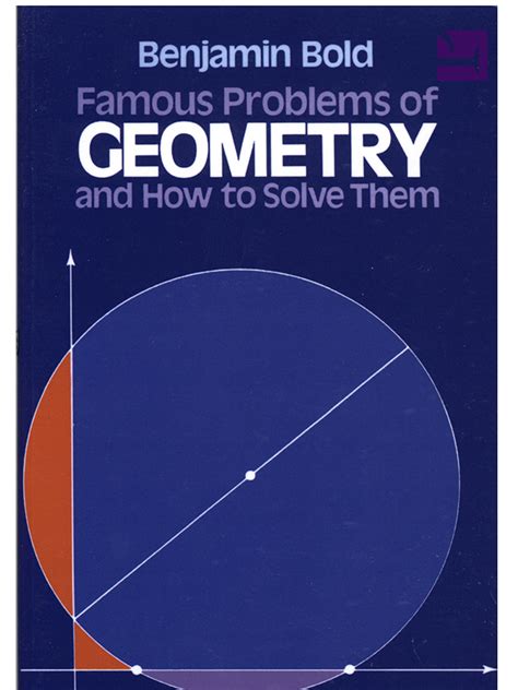 And Of Problems Geometry Solve To Famous Them Benjamin How File Bold
