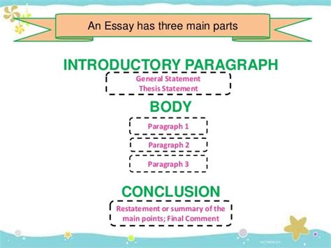And Pattern English Paper General Essay