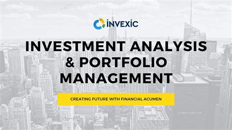 And Portfolio Investment Problem Management Analysis Solution