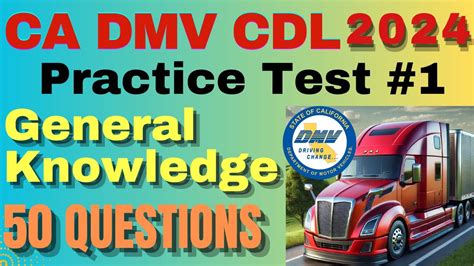 And Practice Ca Tests Cdl Answers