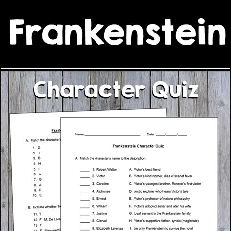 And Quizlet Frankenstein Answers Questions