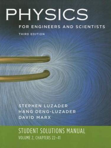 And Scientists Student Solutions Engineers Manual For Physics