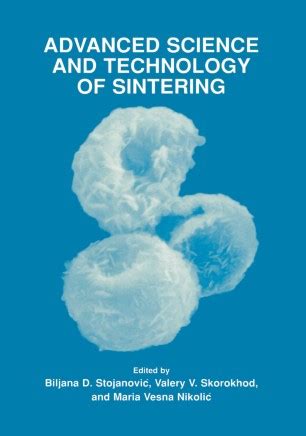 And Technology Of Sintering Advanced Science