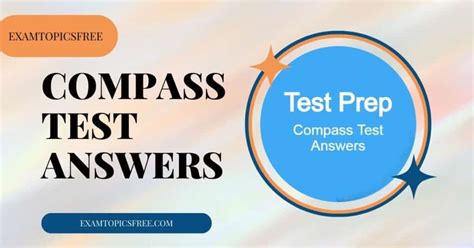 And Test Compass Answers Questions