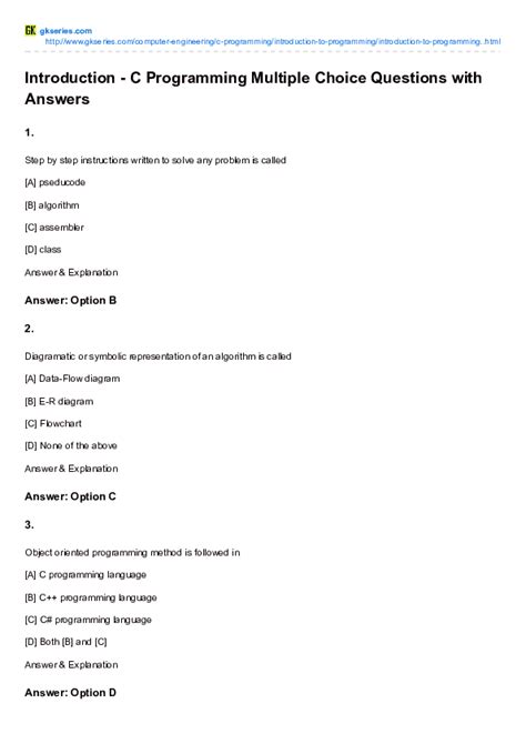 And Type Programming Objective C Answers Questions