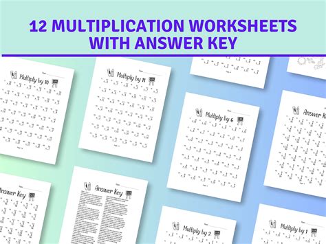 And Worksheets Keys Printable Answer