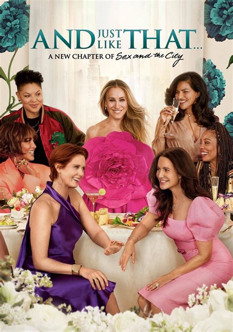 Watch And Just Like That. TV-MA. 2021. 2 Seasons. 5.7 (36,392) And Just Like That is a continuation of the hit TV series Sex and the City, which follows the lives of Carrie Bradshaw (Sarah Jessica Parker), Charlotte York (Kristin Davis), and Miranda Hobbes (Cynthia Nixon) in their 50s. The show revolves around their life transitions, including .... 