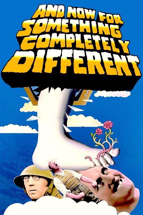 And now for something different. Monty Python's And Now For Something Completely Different. Format: DVD. 4.7 171 ratings. IMDb 7.5/10.0. £1999. Prime Video. £9.09. DVD. 