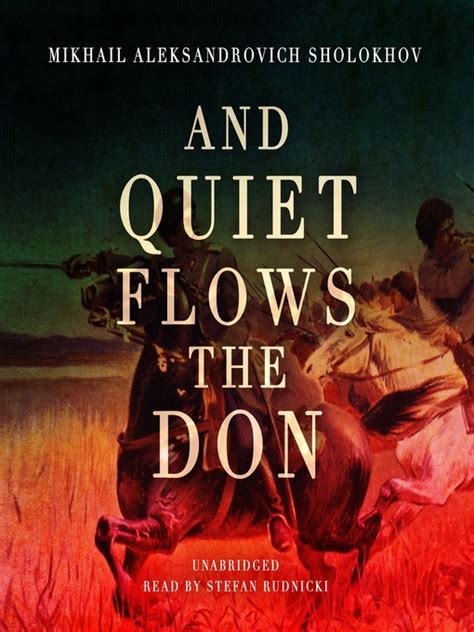 Full Download And Quiet Flows The Don By Mikhail Sholokhov