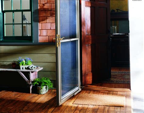 Quality, Craftsmanship, Style & Innovation. Andersen storm doors and screen doors offer many innovative features designed to make them not only easy to use, but also easy to install. We design our storm doors and screen doors to make your life easier, with styles, options and features to fit your needs.. 