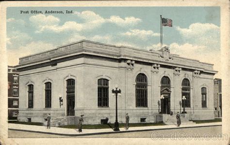 Anderson A Post Office in Anderson, Indiana - County Office