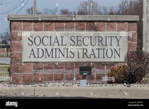 Anderson Circa March 2023 Social Security Administration branch. The