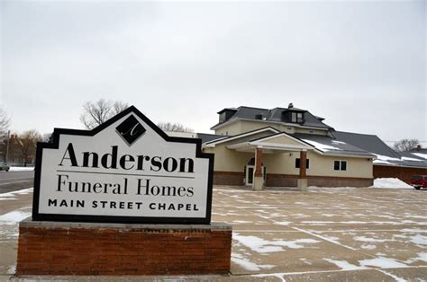 Anderson Funeral Homes serves the communit