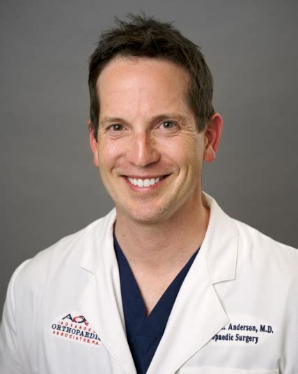 Anderson ortho. About. Dr. Anderson is certified by the American Board of Orthopedic Surgery and is a Clinical Associate Professor of Orthopedic Surgery at the University of Wisconsin School of Medicine and Public Health. He specializes in comprehensive surgical care of the adult shoulder, hip, and knee. This includes anatomic and reverse total shoulder ... 