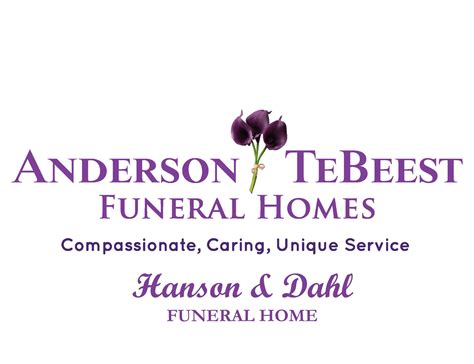 Anderson tebeest funeral home montevideo.  We create personalized expe...