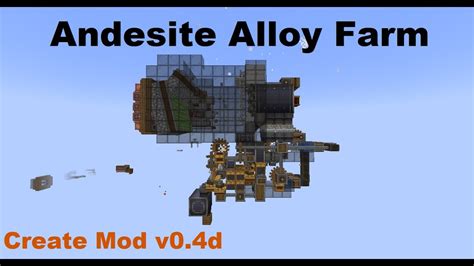 Andesite Alloy Farm Create Mod v0.4d YouTube