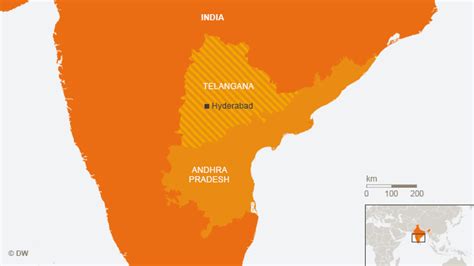 Andhra Pradesh split, India